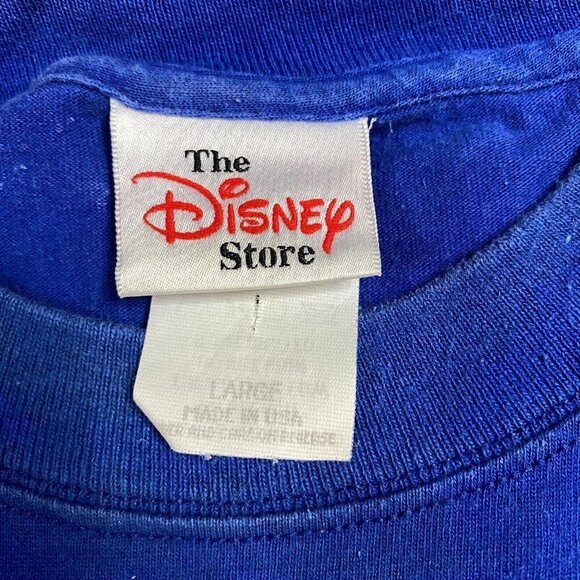 Tigger T-shirt M Blue Disney Vintage Made in USA Winnie the Pooh - Picture 5 of 6